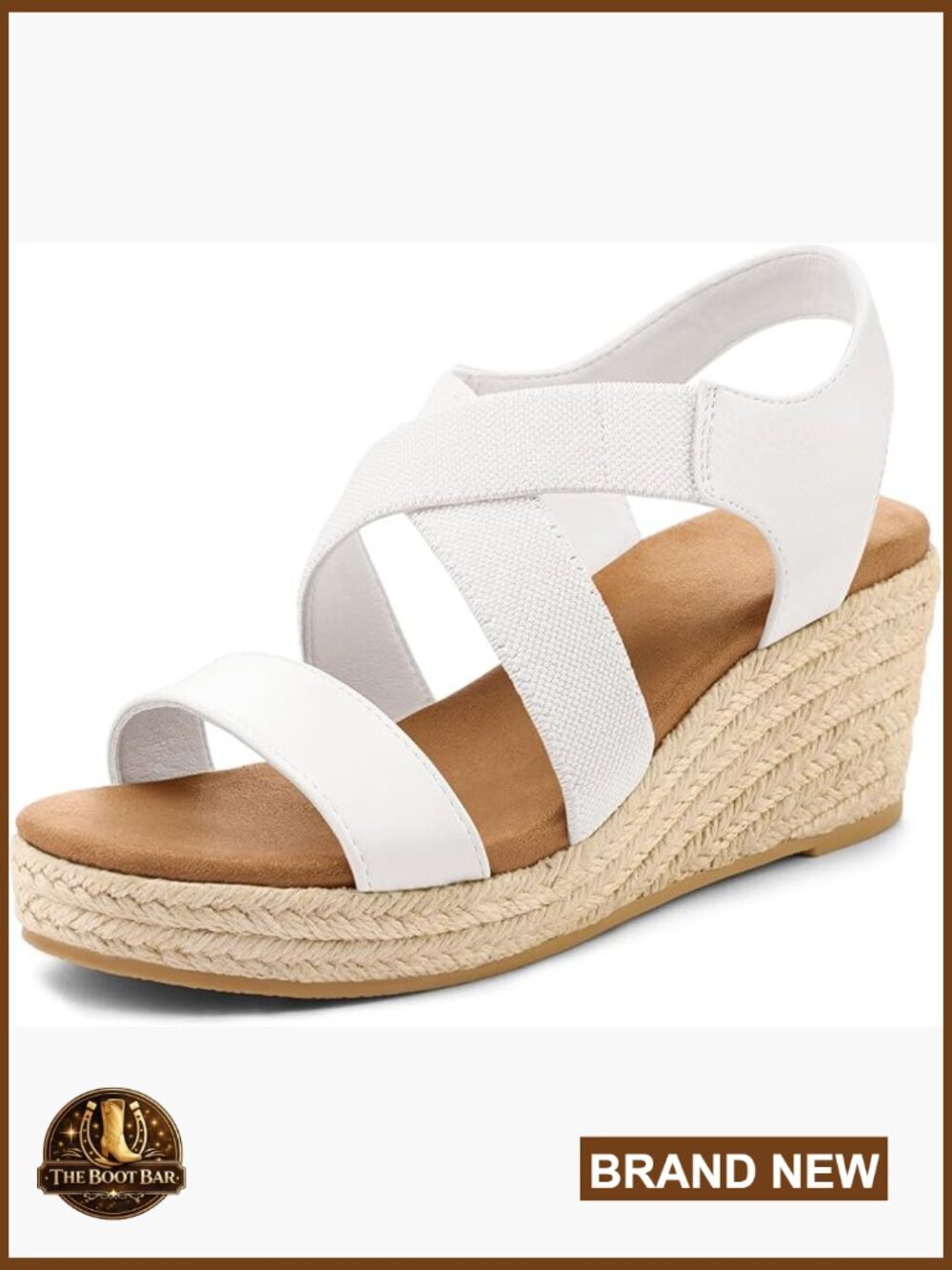 Wedge Platform Sandals Espadrilles Open Toe Ankle Strap Summer Shoes